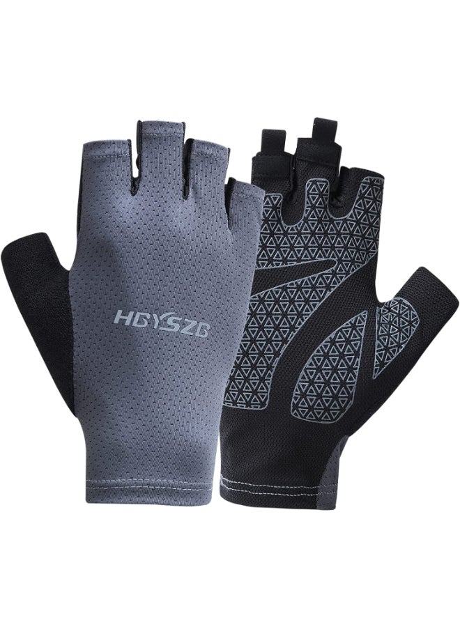 Pair Of Casual Protective Gloves Grey/Black