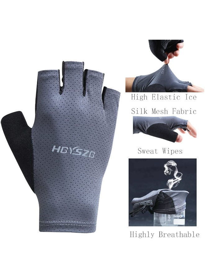 Pair Of Casual Protective Gloves Grey/Black