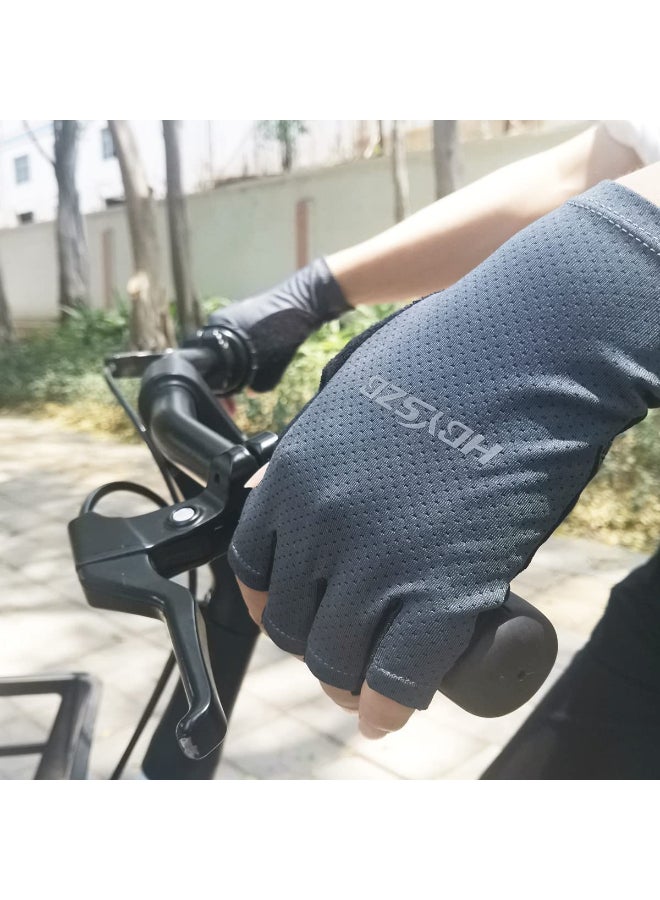 Pair Of Casual Protective Gloves Grey/Black