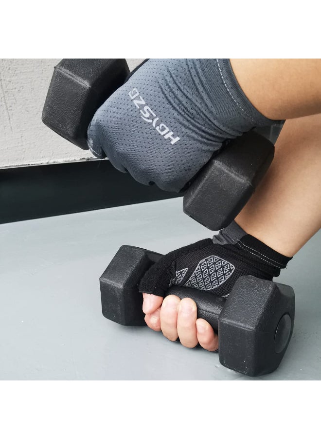 Pair Of Casual Protective Gloves Grey/Black