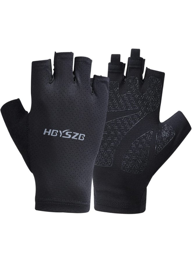 Pair Of Casual Protective Gloves Black