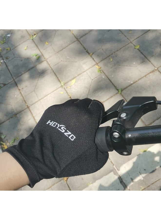 Pair Of Casual Protective Gloves Black