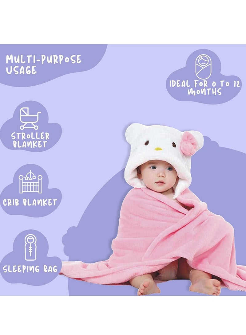 Baby Towel Bathrobe Hooded Blanket Wrapper Hooded Bath Towel Hooded Sleeping Bag Baby Carrier Baby Product Baby Towel For Kids