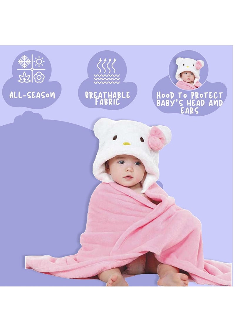 Baby Towel Bathrobe Hooded Blanket Wrapper Hooded Bath Towel Hooded Sleeping Bag Baby Carrier Baby Product Baby Towel For Kids