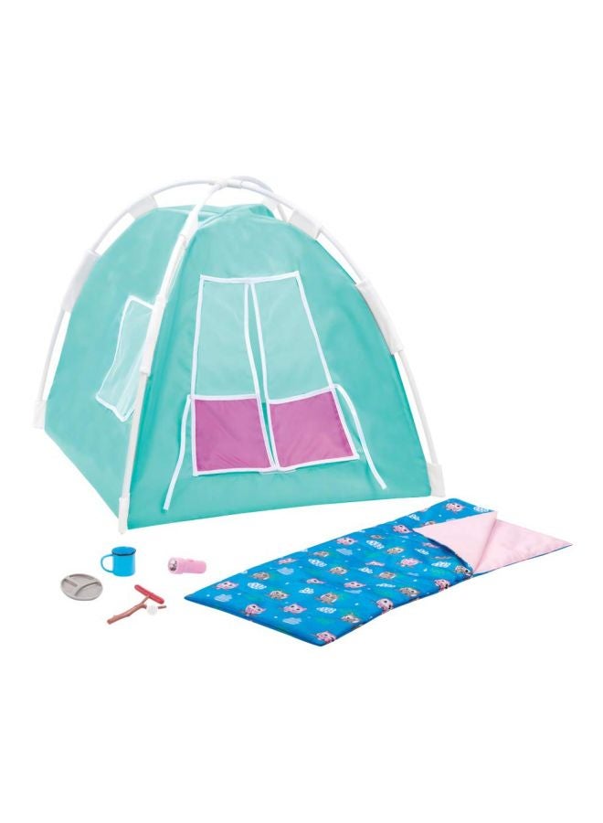 Happy Camper Set - A Fun Tent And Camping Gear For 18-Inch Dolls, Age 3+ Years 31.75x12.7x50.8cm