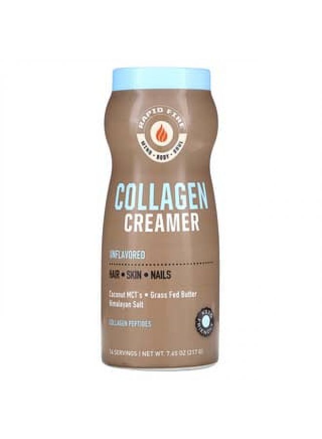 RAPIDFIRE Collagen Creamer Unflavored 7.65 oz (217 g)