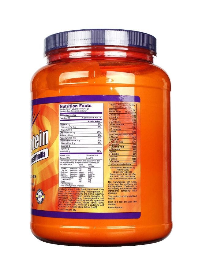 Whey Protein - Natural Vanilla
