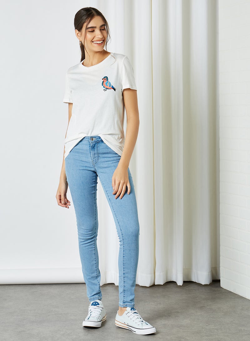 Slim Fit Jeans Light Blue