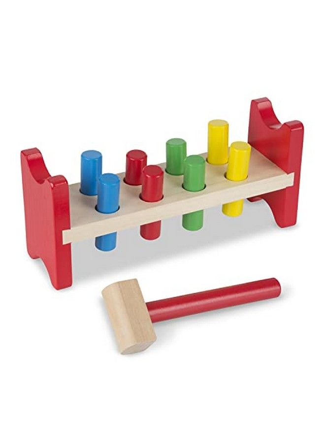 Deluxe Wooden Poundapeg Toy With Hammer