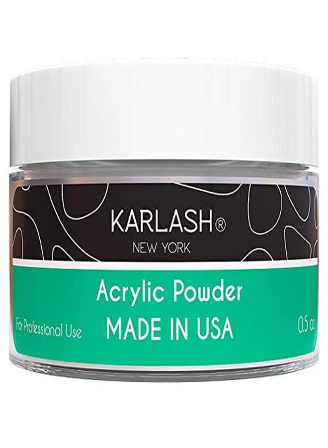 Professional Polymer Economy Kit Acrylic Powder Crystal Clear 0.5 Oz And Acrylic Liquid Monomer 1 Oz For Doing Acrylic Nails, Mma Free, Ultra Shine And Strong Nails Acrylic Nail
