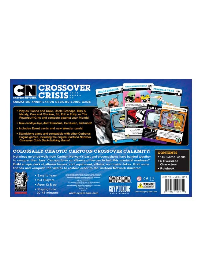 Crossover Crisis Animation Annihilation Deck Building Game 02575CZE