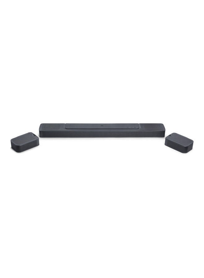 Bar 1000 7.1.4 Channel Soundbar With Detachable Surround Speakers Jblbar1000Problkuk Black