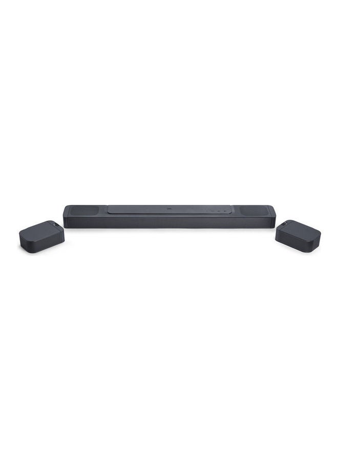 Bar 800 5.1.2 Channel Soundbar With Detachable Surround Speakers Jblbar800Problkuk Black