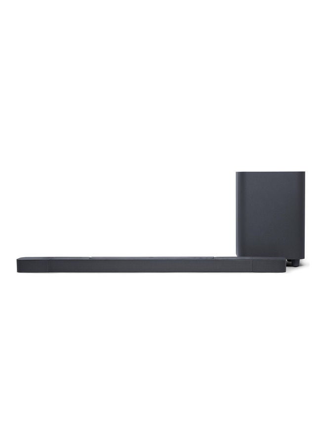 Bar 800 5.1.2 Channel Soundbar With Detachable Surround Speakers Jblbar800Problkuk Black