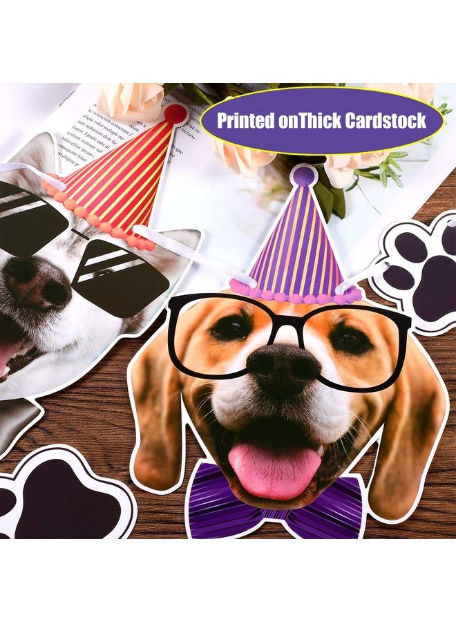 Dog Birthday Banner Birthday Garland Dog Theme Party Bunting Decoration Baby Shower Party Supplies (Dog)