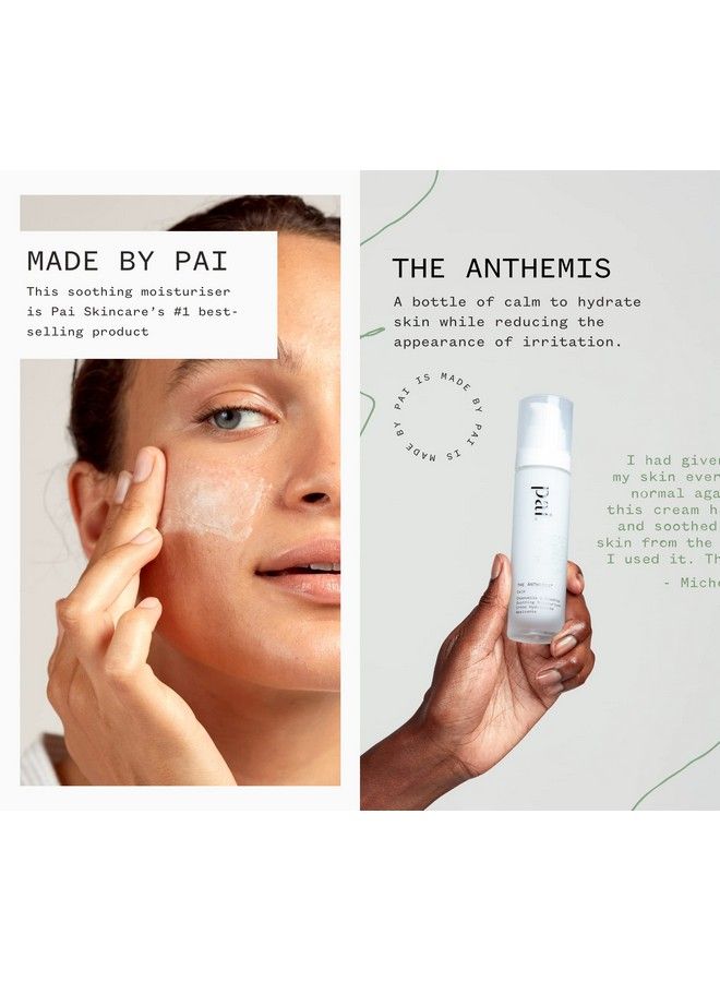 The Anthemis: Organic Chamomile + Rosehip Soothing Facial Moisturizer | Natural Vegan Sensitive Skincare (1.7 Fl Oz | 50 Ml)