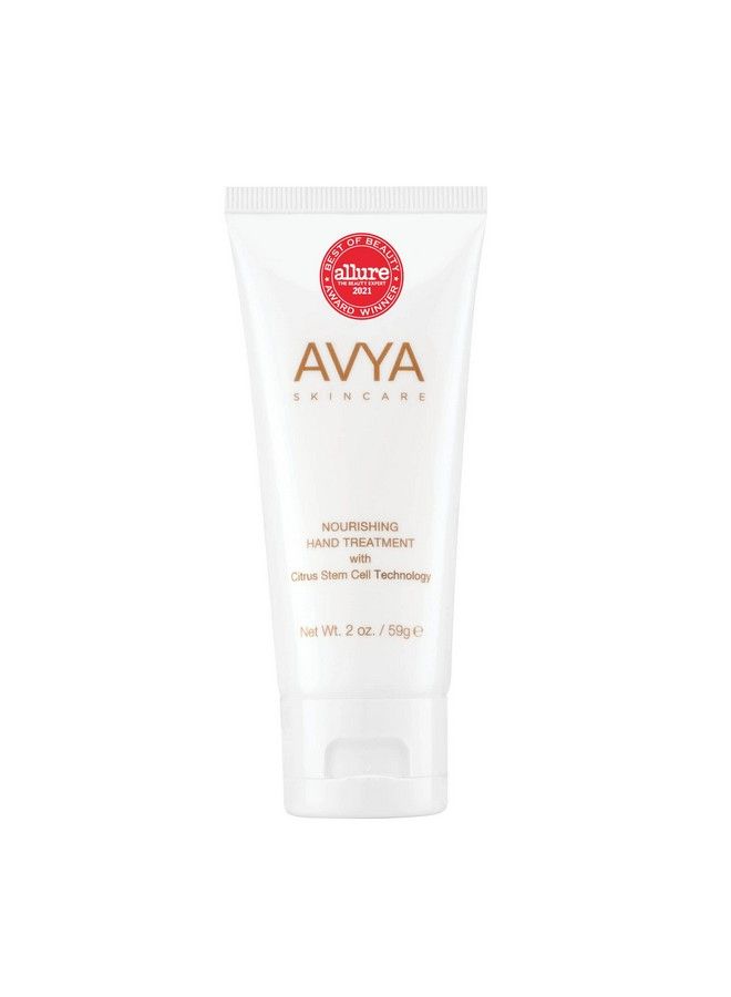 Avya Hydrating Hand Lotion For Dry Skin Nourishing Hand Healing Treatment For Dry And Ashy Skin Hyaluronic Acid And Citrus Stem Cell Technology Advanced Ayurvedic Skincare (2Oz)