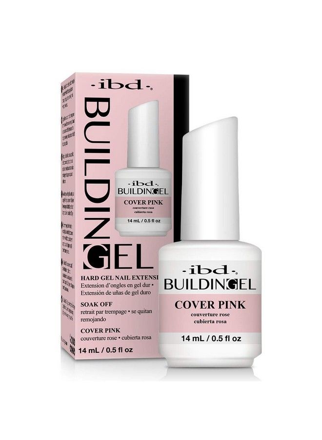 Building Gel Hard Gel Nail Extension Cover Pink 0.5 Oz