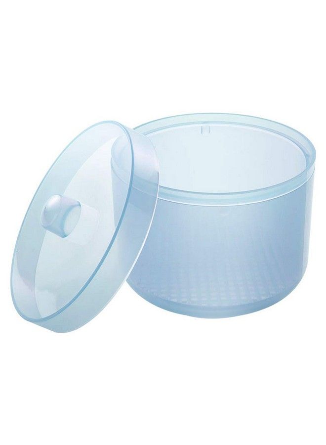 1 Piece Nail Art Tool Cleaning Cup Nail Art Tool Sterilizer Cup Nail Tools Cleaning Tray Box Container Net Basket Case Manicure Tools Jar Soak Box For Nail Art Accessories Blue