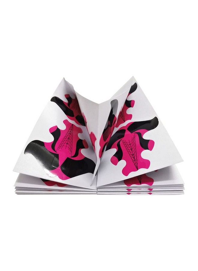 200 Pcs Nail Form Guide Stickers Goldfish Shaped Nail Extension Tips Selfadhesive Art Nail Tips Diy Tools For Women Girls Nail Gel Diy Home Salon Supplies