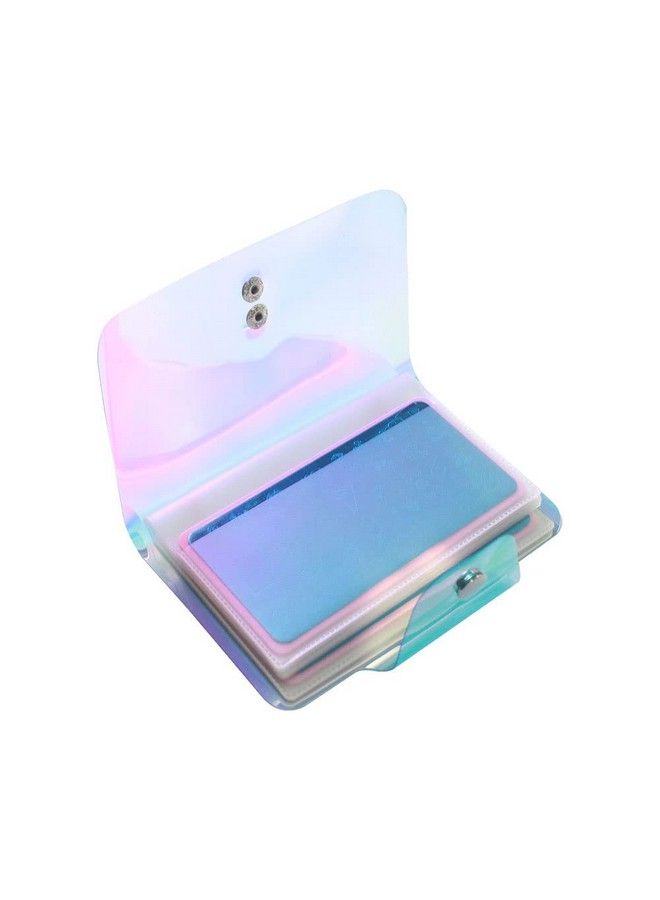 20 Slots Stamping Nail Art Light Blue Nail Art Stamp Plate Collection Pvc Clear Color Image Plate Organizer For 6X12Cm Size Stamping Plate Collection
