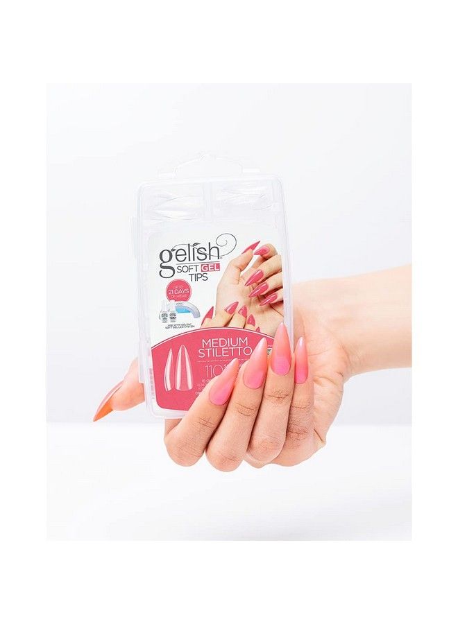 Soft Gel Nail Tips 110 Ct. (Medium Stiletto) Gel Tips Tips For Gel Nails Nail Tips For Gel Nails