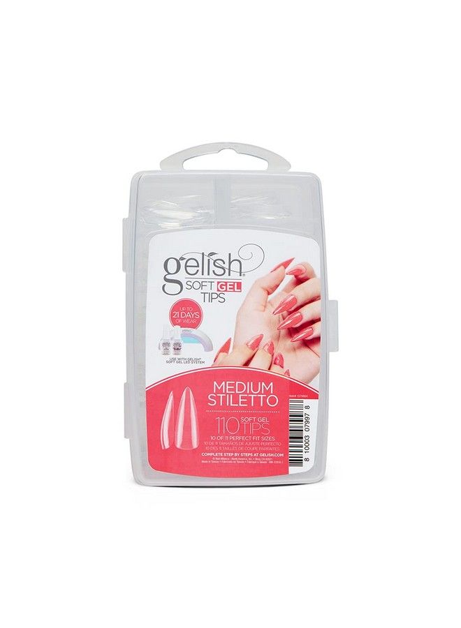 Soft Gel Nail Tips 110 Ct. (Medium Stiletto) Gel Tips Tips For Gel Nails Nail Tips For Gel Nails