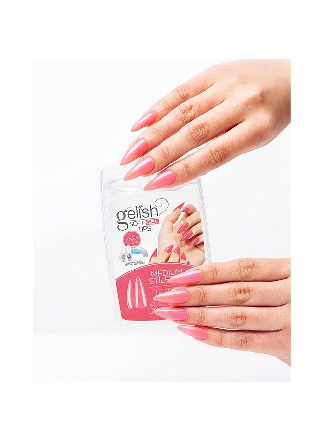 Soft Gel Nail Tips 110 Ct. (Medium Stiletto) Gel Tips Tips For Gel Nails Nail Tips For Gel Nails