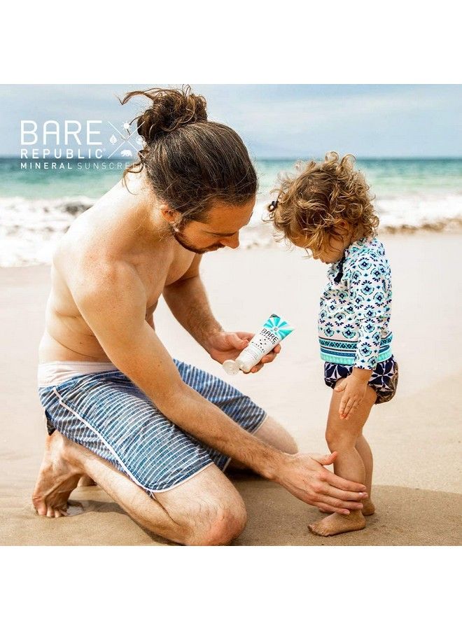 Mineral Sunscreen & Sunblock Gel Body Lotion With Zinc Oxide And Calendula Oil Broad Spectrum Spf 30 Reef Friendly 4 Fl Oz