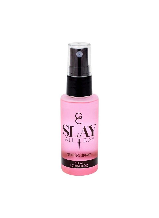 Slay All Day Setting Spray Controls Oil To Increase Makeup Longevity Helps Maintain Optimal Hydration Prevents Makeup from Settling in Pores Rose Mini 338 oz