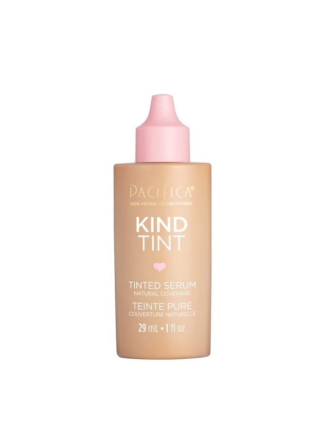Beauty : Kind Tint Tinted Serum : Skincare Ingredients Vegan Collagen Hyaluronic Acid Vitamin C Niacinamide Caffeine : Lightweight Foundation : Vegan Cruelty Free Clean Makeup