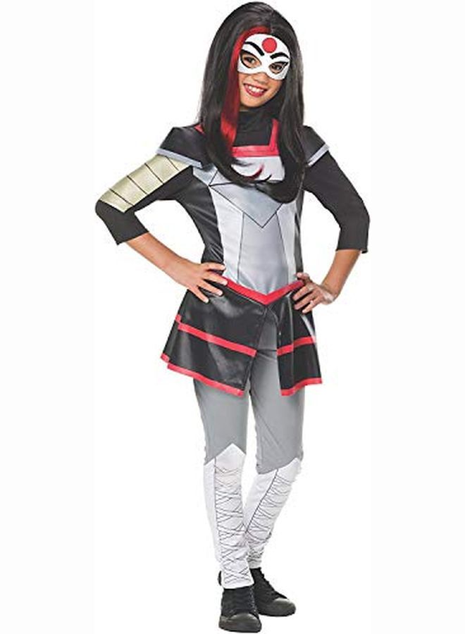 Costume Kids Dc Superhero Girls Deluxe Katana Costume Medium