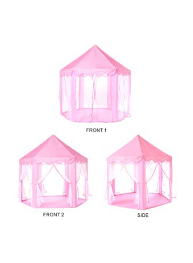 Princess Castle Play Tent With Star String Light 55x53x27.6inch