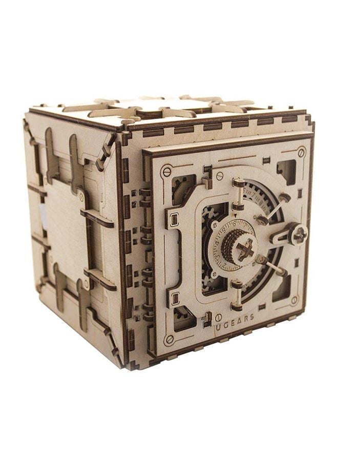 Mechanical Safe 3D Wooden Puzzle