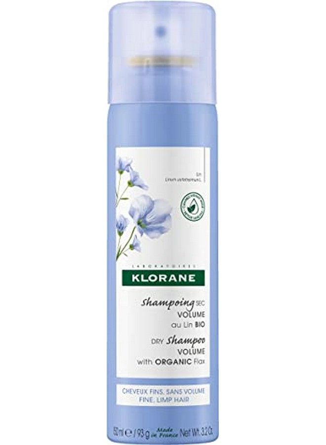 Volumizing Dry Shampoo With Flax Paraben & Sulfatefree 3.2 Oz.