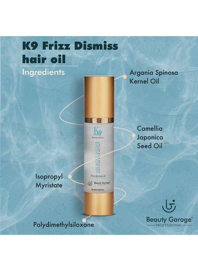 K9 Frizz Dismiss Hair Oil With Morocco Argan 50Ml