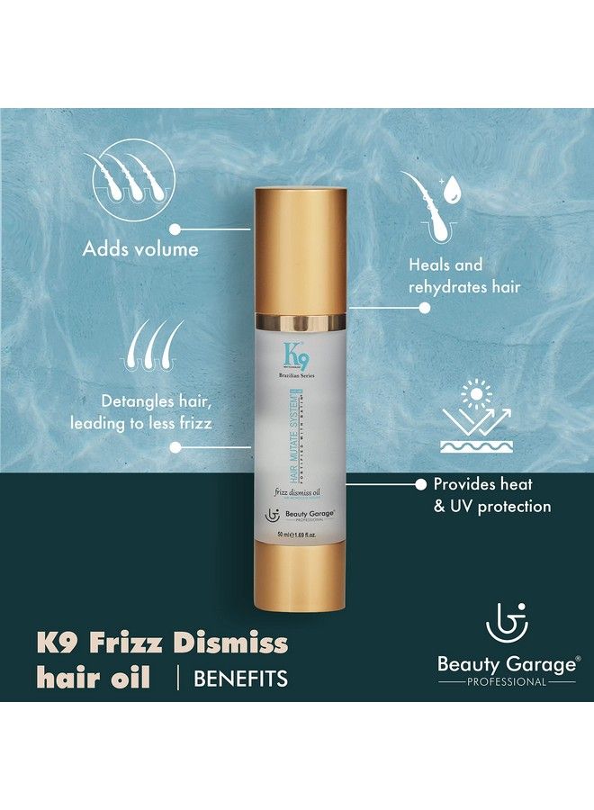 K9 Frizz Dismiss Hair Oil With Morocco Argan 50Ml