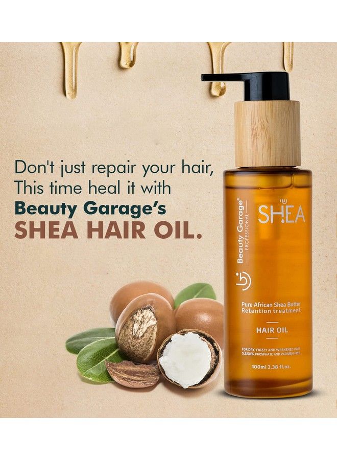 Pure African Shea Retention Treatment Hair Oil 100Ml