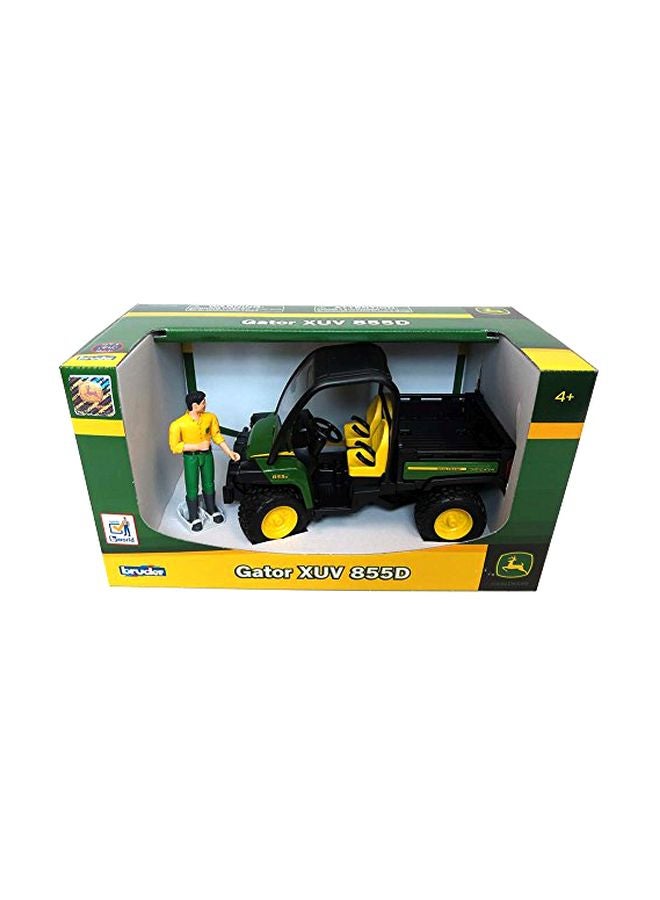 John Deere Gator XUV 855D With Driver 9812