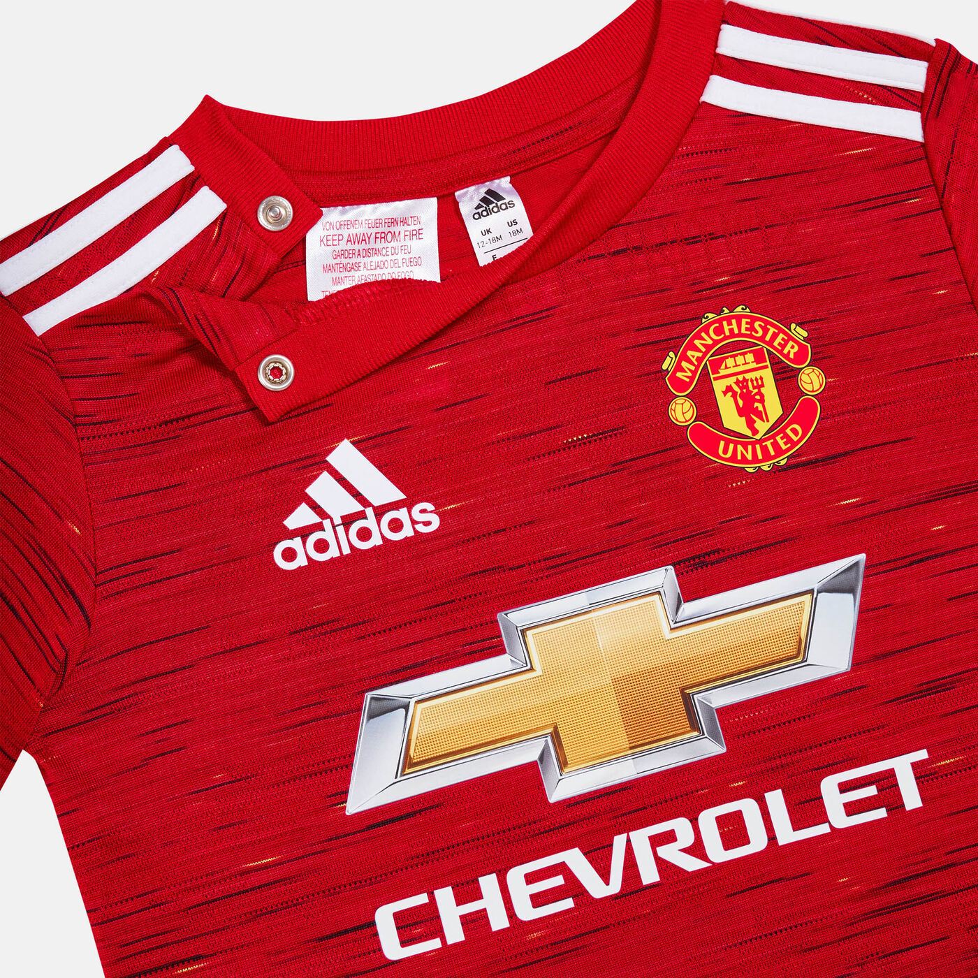 Kids' Manchester United Home Kit - 2020/21 (Baby and Toddler)