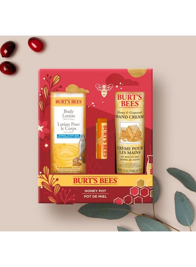 Burts Bees Honey Pot Gift Set 1 Ea