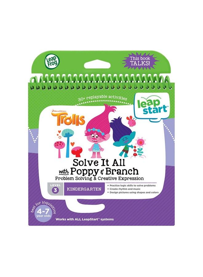 Leapstart Trolls Solve It All With Poppy And Branch Activity Book