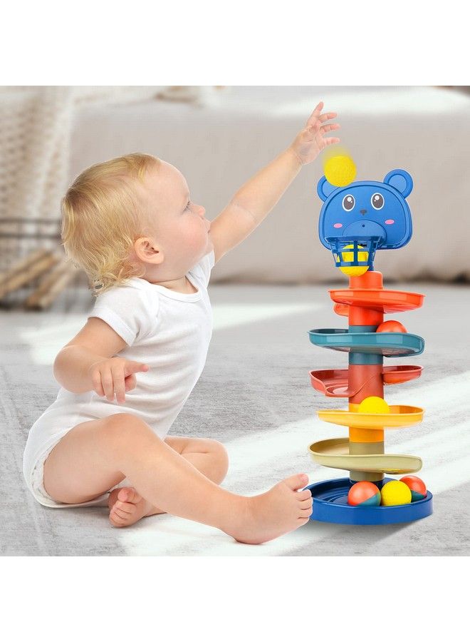 Ball Tower For Toddlers, Ball Drop And Roll Tower, Educational Development Toys For 2, 3, 4 Years Old Boys, Girls, Toddler Activities With 6 Balls