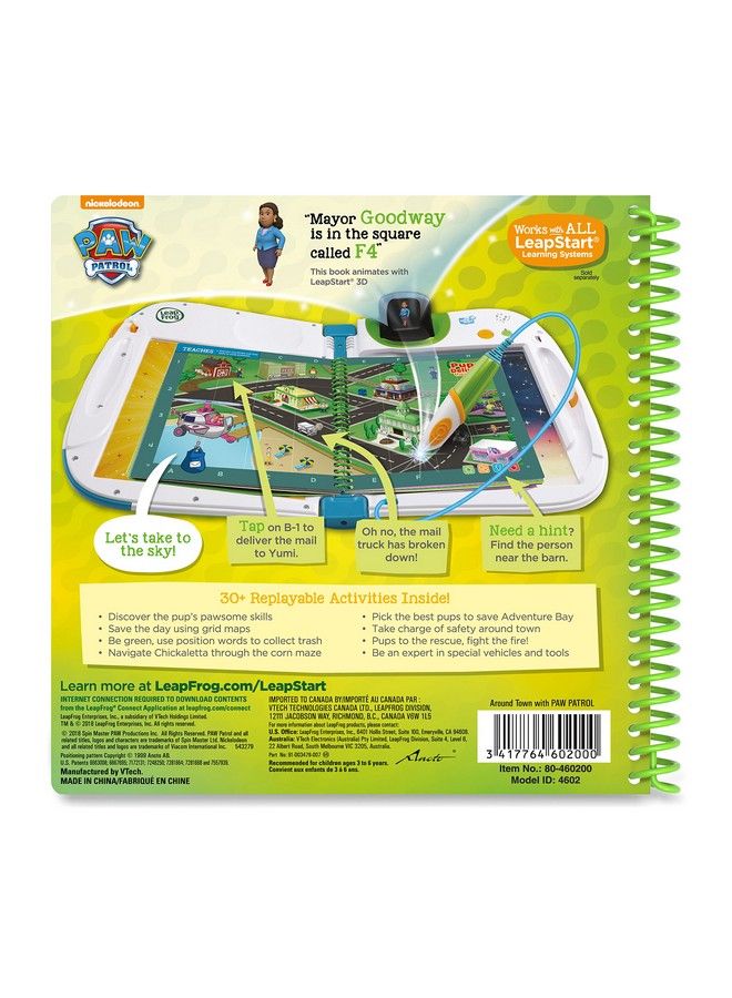 Leapstart 3D Around Town With Paw Patrol Book, Level 2