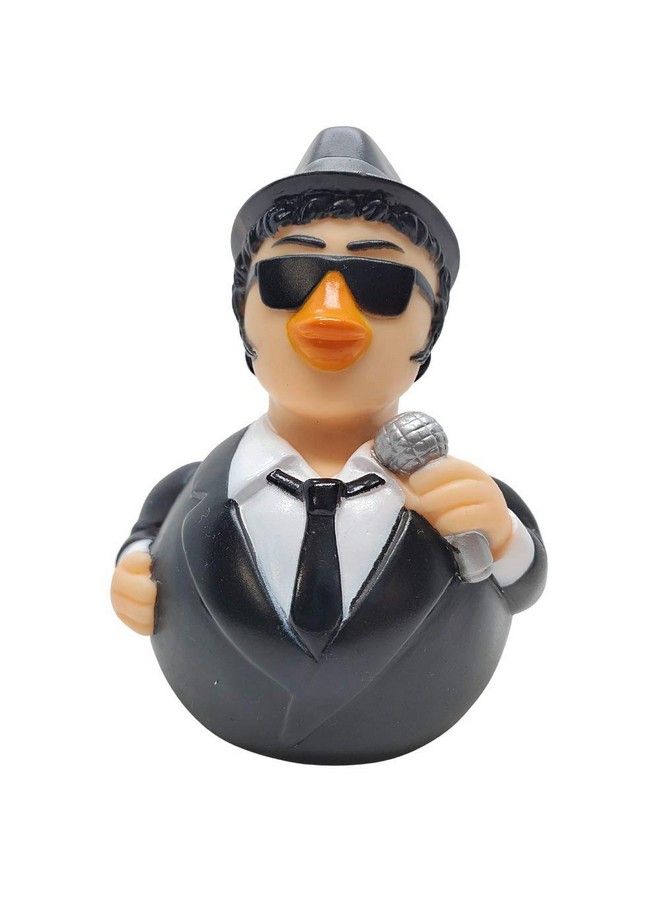 Blues Brother Jake Premium Bath Toy Collectible Rock Music Themed Perfect Present For Collectors, Celebrity Fans, Music, And Movie Enthusiasts