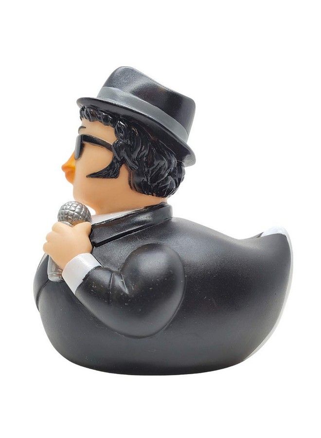 Blues Brother Jake Premium Bath Toy Collectible Rock Music Themed Perfect Present For Collectors, Celebrity Fans, Music, And Movie Enthusiasts