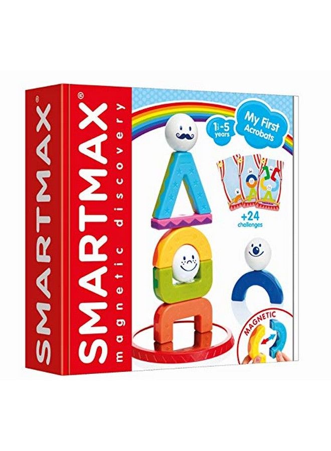 My First Acrobats Stem Magnetic Toy With Building Challenges For Ages 1.5 5