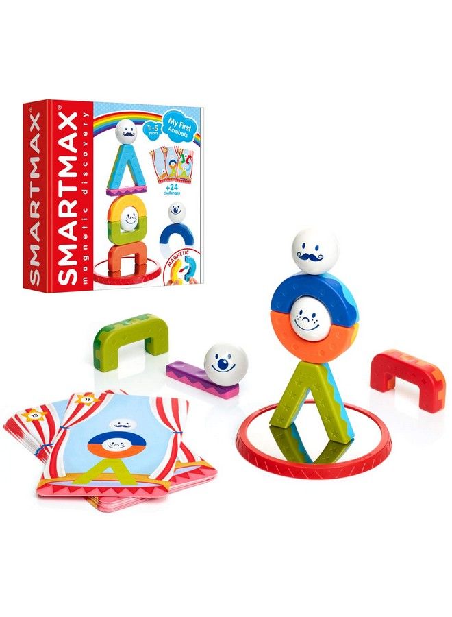 My First Acrobats Stem Magnetic Toy With Building Challenges For Ages 1.5 5