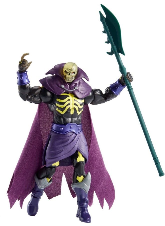 Masterverse Scare Glow Action Figure With Glowinthedark Head & Accessories, 7Inch Motu Collectible Gift For Fans 6 Years Old & Up