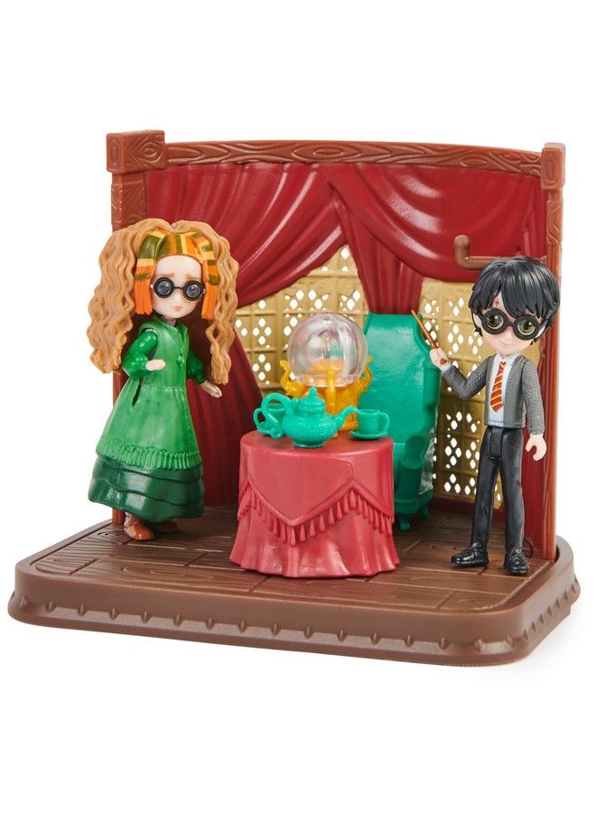 Harry Potter, Magical Minis Hogwarts Divination Classroom, 2 Exclusive Figures And 6 Accessories, Easter Basket Gifts, Kids Toys